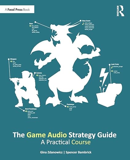 Cover of The Game Audio Strategy Guide by Gina Zdanowicz and Spencer Bambrick